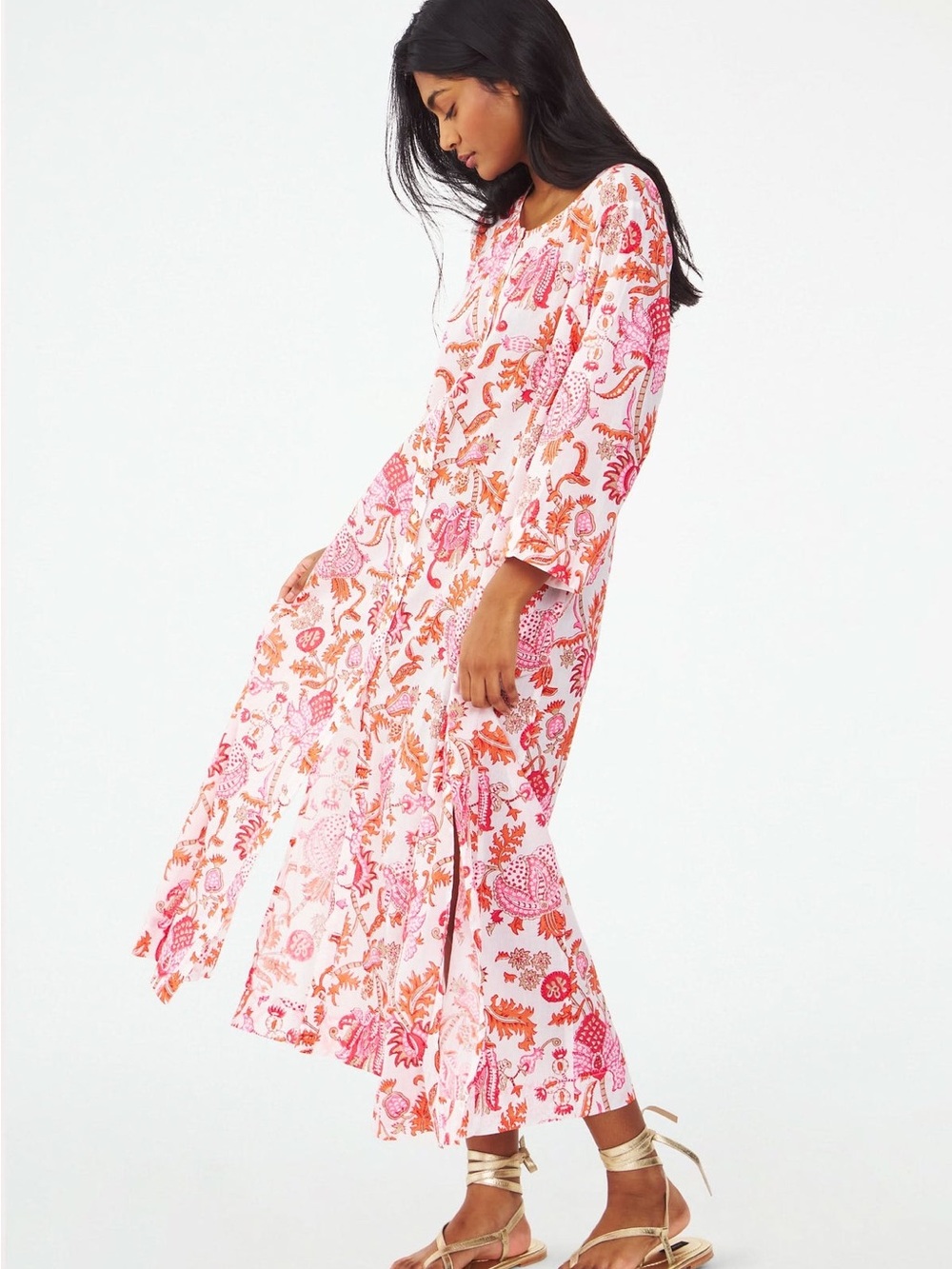ROLLER RABBIT | AMANDA ANU LONG KURTA DRESS